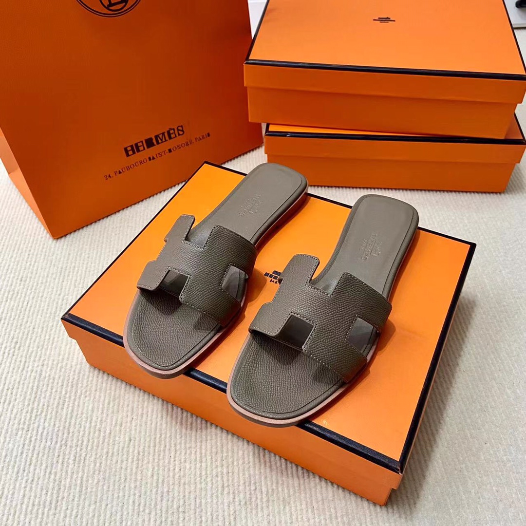 에르메스 올수공 오란 슬리퍼 샌들 앱송 59